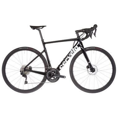 Bicicleta de carrera CERVÉLO CALEDONIA DISC Shimano 105 R7000 36/52 Negro/Blanco 2022 0